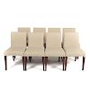 Eight French Ligne Roset Dining Chairs