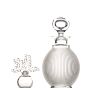 Lalique Crystal Langeais Decanter & Perfume Bottle