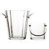 Two Baccarat Crystal Ice Buckets