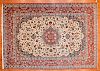 Isfahan Carpet, 8.10 x 12.8