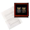 1913 2 Coin Set Royal Canadian Gold Hoard PCGS-63