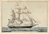 The American Clipper Ship, Witch of the Wave - Currier & Ives