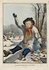 Provisions Down. OH! OH! OH! - Currier & Ives Small Folio