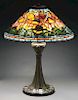 Tiffany Studios 20" Poppy Table Lamp.