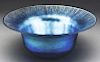 Tiffany Blue Favrile Bowl.