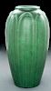 Matte Green Pottery Vase.