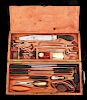 Rare Medical Surgical Amputation Set in Original Fitted Box by L. Mathieu.