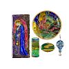 ARTS & CRAFTS LIMOGES ENAMEL JEWELRY, ACCESSORIES