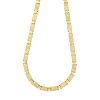 YELLOW GOLD LINK NECKLACE