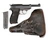 **German WWII P-38 Pistol and Holster 