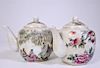 (2) Chinese Signed White Porcelain Teapots