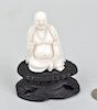 Small Carved Seated Buddha Figure