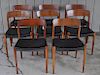 Set Eight Modern J.L. Moller Dining Chairs