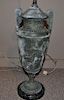 Classical Style Metal Urn Form Lamp