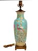 Chinese Republic Period Famille Rose Lamp