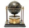 Royal Geographic Society World Clock Brass 1979