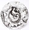 Piero Fornasetti "Le Oceanidi" Porcelain Plate