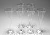 Tiffany Dom Pérignon Crystal Champagne Glasses, 6