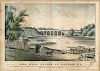 The High Bridge at Harlem, NY - Currier & Ives Small Folio