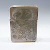 ANTIQUE CHINESE PEIPING SILVER LIGHTER 