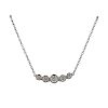 Tiffany &amp; Co Platinum Diamond Pendant Necklace 