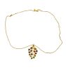 Tamara Comolli 18K Gold Diamond Multi Gemstone Pendant Necklace