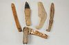 Five Early Inuit Bone Tools