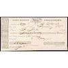 AMOS KENDALL Signed Postal Express Rider Early Post Form as POSTMASTER GENERAL