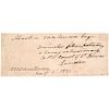 1832 MARTIN VAN BUREN Signed Autographed Full Title as U.S. Minister to Britain