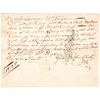 Feb. 16, 1781 Revolutionary War Manuscript Document Signed, Oliver Wolcott, Jr