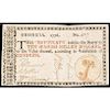 Colonial Currency, GEORGIA 1776 Orange Seal $10 Millstone on Palm Tree Vignette