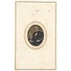 SALMON P. CHASE. Abraham Lincolns Treasury Secretary, Tintype Photograph