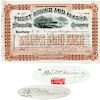 1890 Puget Sound And Alaska Steamship Co. Issued To And Signed By F. M. Fenwick