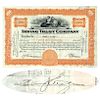 1931 Rare THOMAS J. WATSON of IBM Fame Signed Stock Certificate !