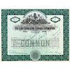 1935 SIMON LAKE Signed, Lake Submarine Salvage Corporation, Stock Certificate