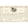 1860 JOSEPH W. DREXEL Signed Stock Certificate, He Formed Drexel Morgan