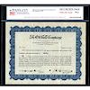 1929 The Coca-Cola Company Class A Stock Certificate PASS-CO Certified Authentic