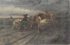 BREITH, R. 19th C. Oil on Canvas. Arab Horseman in