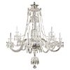 A MARIE THERESE STYLE CHANDELIER. FRANCE, CA. 1900. 