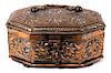 Early Antique Copper Turkish Spice & Nut Box