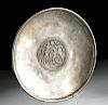 Published Roman Silver Plate w/ 2 Nikes Crowning Eagle