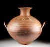 Large Mycenaean Bi-Chrome Pottery Jug w/ TL