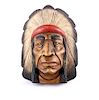 Cigar Store Trade Sign Native American Indian Head