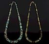 Navajo Turquoise Heishi Beaded Necklaces 1800's