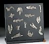 15 Sican-Lambayeque Silver Animal Votive Objects