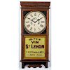 Montreal Advertising Clock for Vin Saint-Lehon Tonic