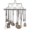 Cast Iron Rack with Kitchen Tools
