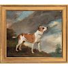 English Painting of a Staffordshire Terrier 
