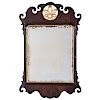 Chippendale Mirror with Tattered Shell Crest