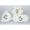 Herend Porcelain Trays and Bowl, Rothschild Bird